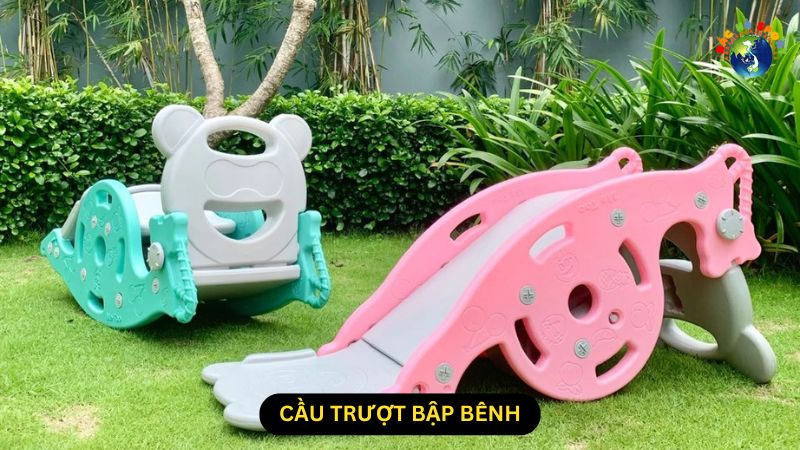 cầu trượt bập bênh